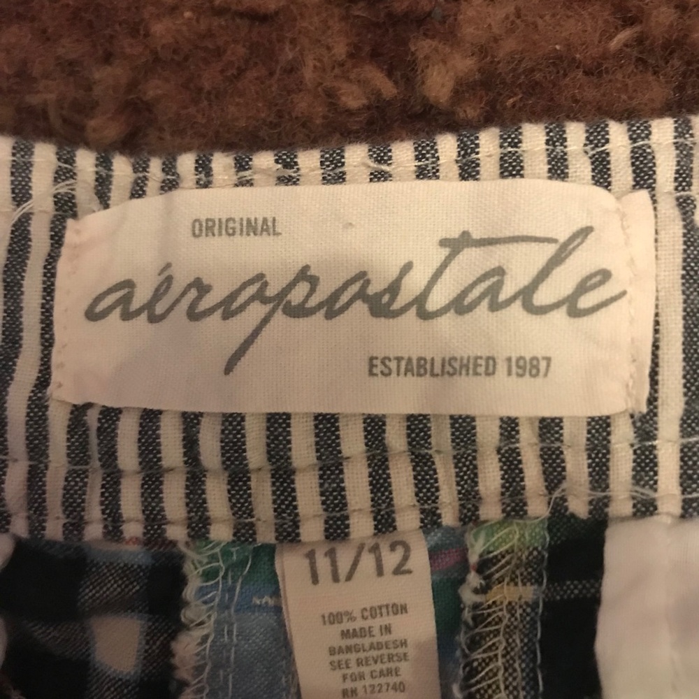 Aeropostale shorts. Muti Colored patchwork.